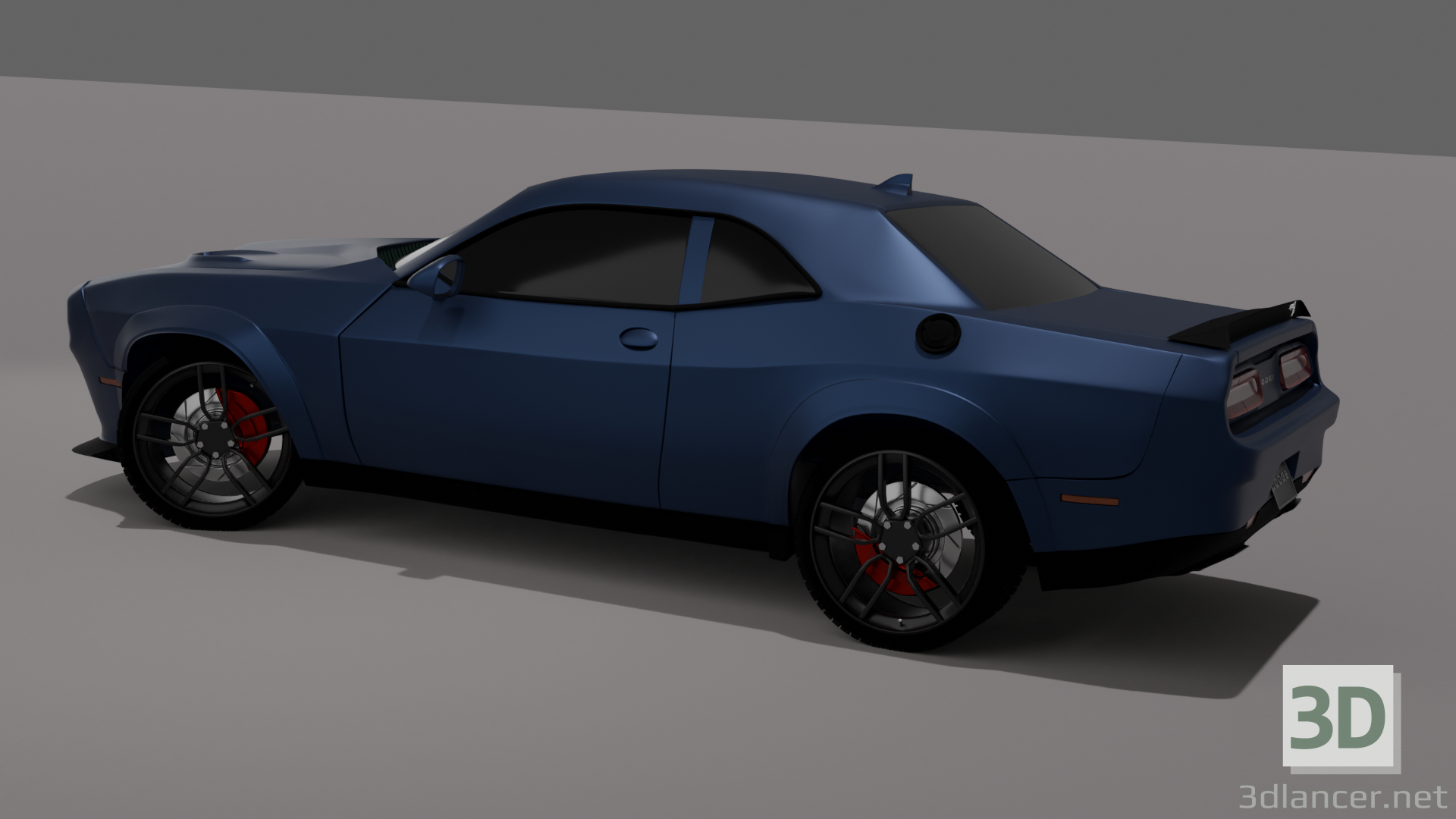 3d model Dodge srt Hellcat | 58828 | 3dlancer.net