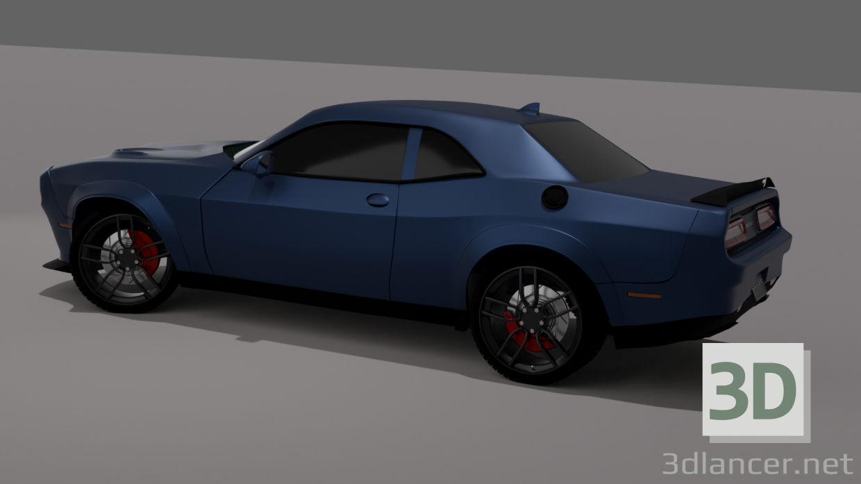 3d model Dodge srt Hellcat | 58828 | 3dlancer.net