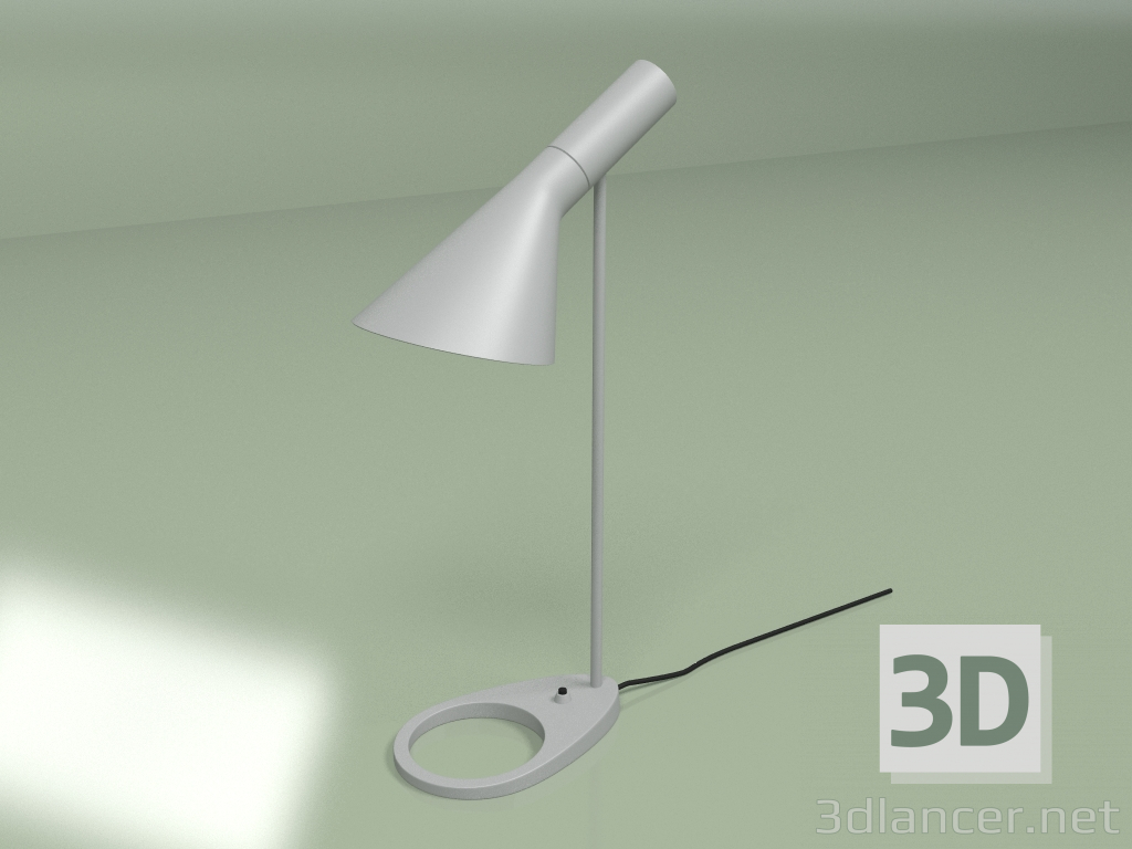 3d model Lámpara de mesa AJ EB (gris) - vista previa