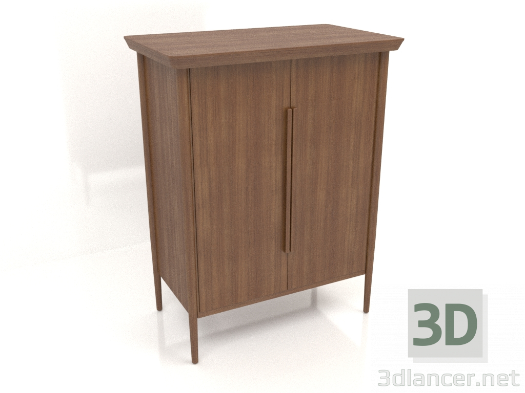 modèle 3D Armoire MS 04 (940x565x1220, bois brun clair) - preview
