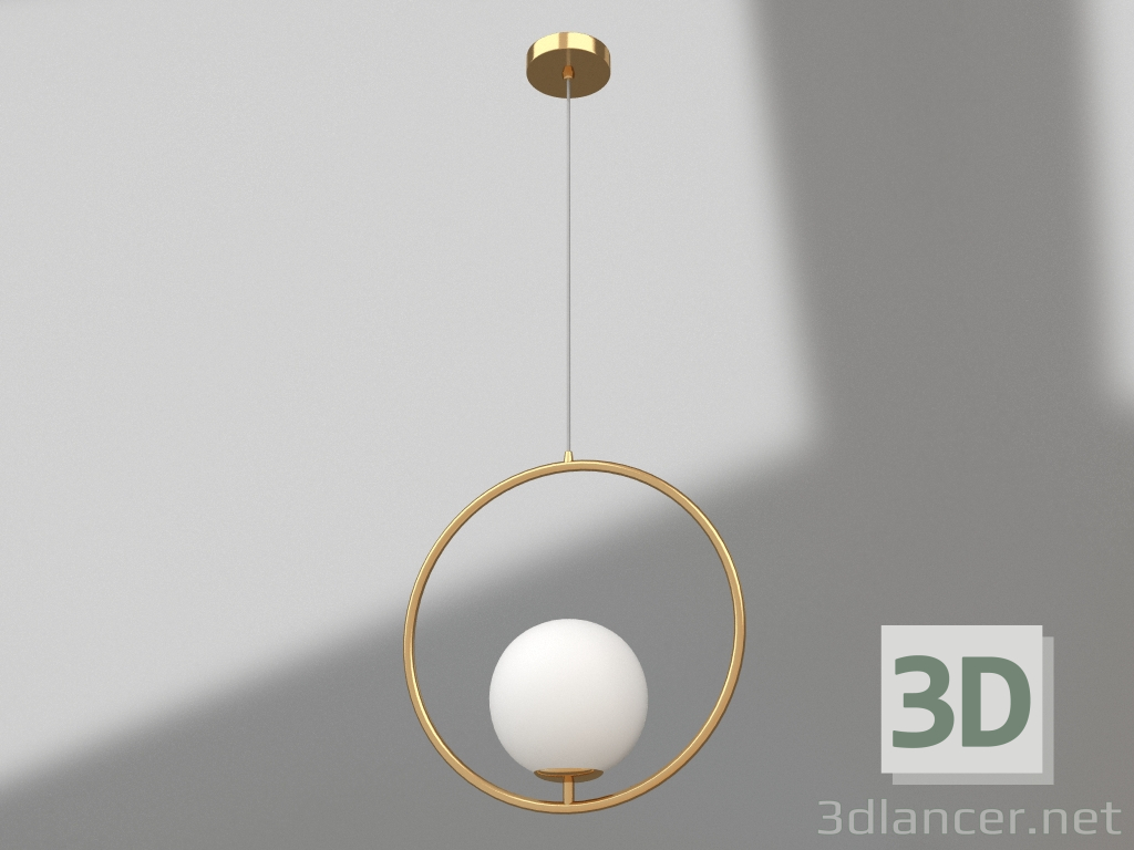 3d model Pendant Calla bronze (07628-1A,20) - preview