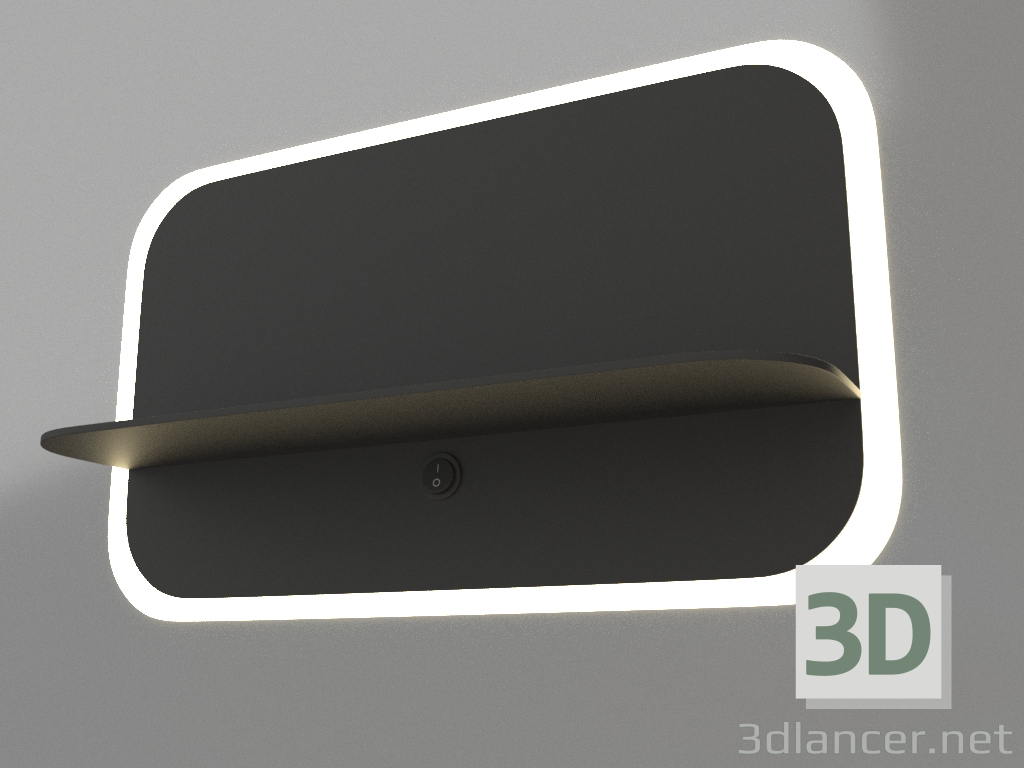 Modelo 3d Luminária de parede (6876) - preview
