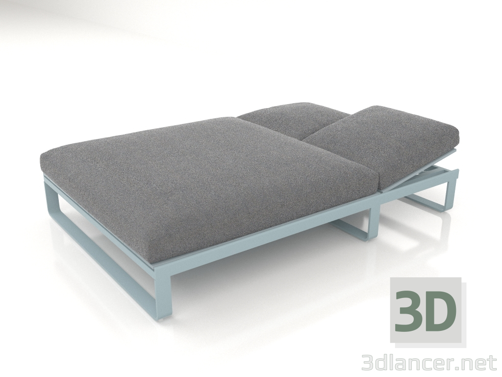 3d модель Ліжко для відпочинку 140 (Blue grey) – превью