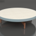 3d model Round coffee table Ø90x22 (Blue grey, DEKTON Danae) - preview