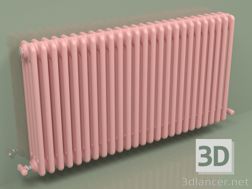 3D Modell Kühler TESI 4 (H 600 25EL, Pink - RAL 3015) - Vorschau