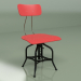 3D modeli Sandalye Toledo (kırmızı) - önizleme