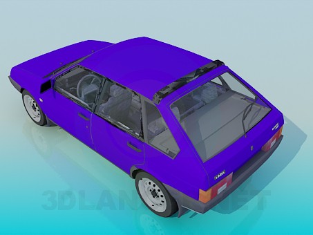 modelo 3D VAZ 2109 - escuchar modelo 3D VAZ 2109 - escuchar