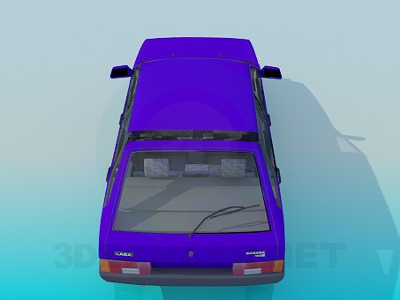 modelo 3D VAZ 2109 - escuchar modelo 3D VAZ 2109 - escuchar