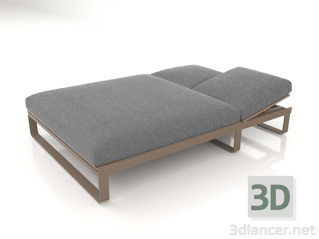3d model Bed for rest 140 (Bronze) - preview