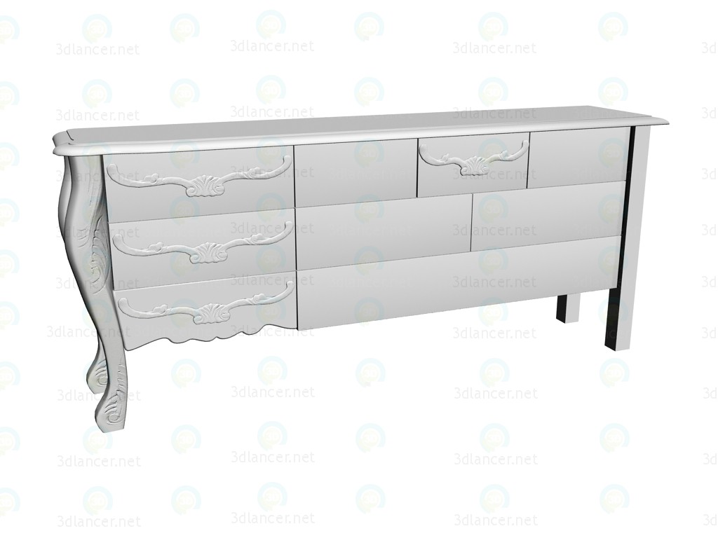 3d model Commode Janus - preview