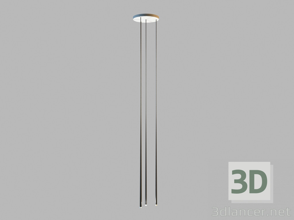 modèle 3D lampe suspendue 0915 - preview