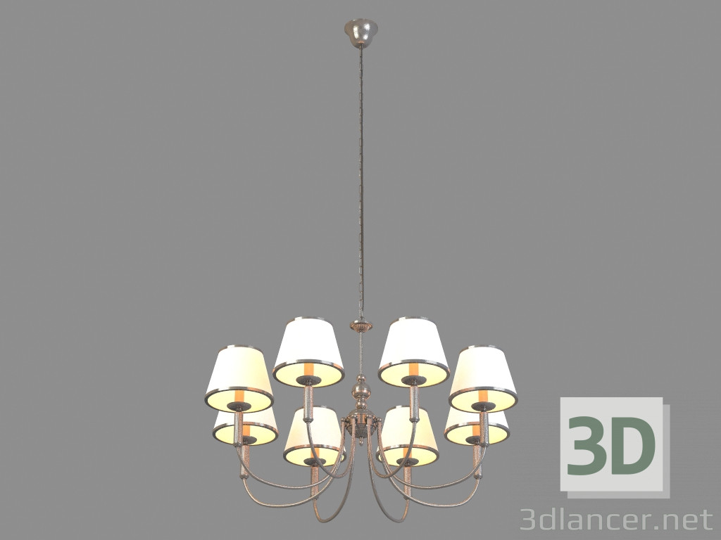 Modelo 3d Chandelier A3579LM-8AB - preview