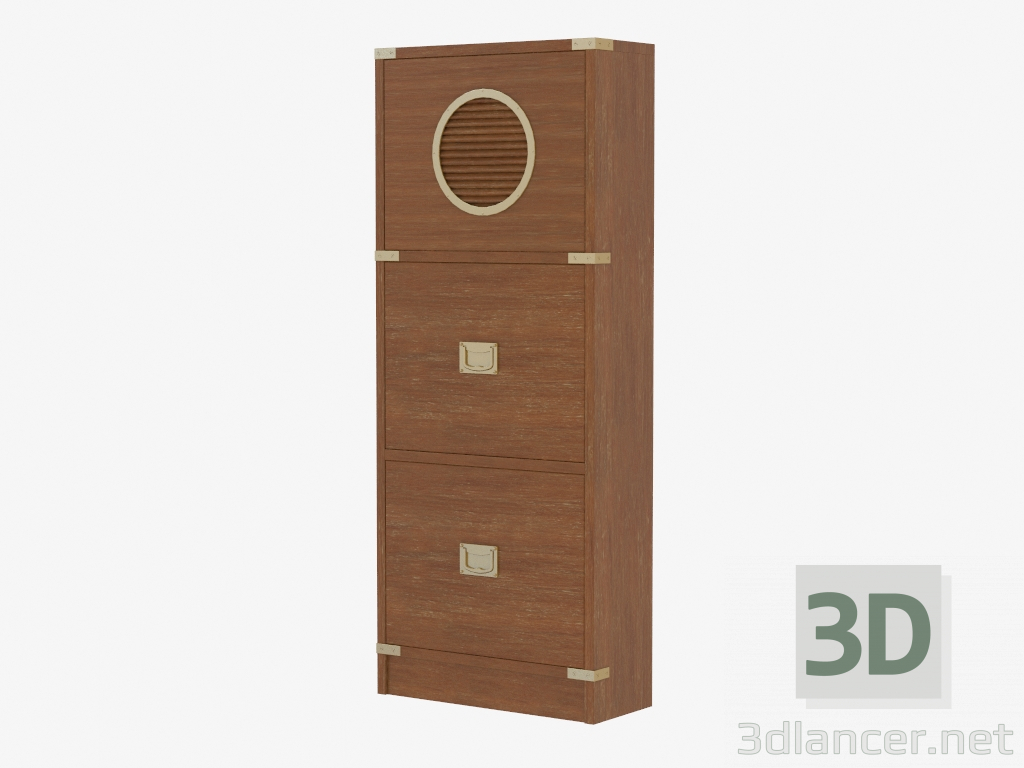 3d model Locker in the nautical style - preview