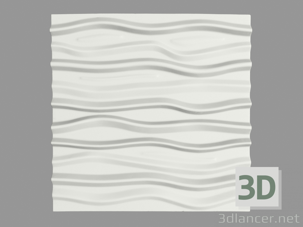 3d model Panel 3D (№3) - vista previa