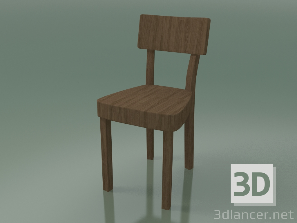 3 डी मॉडल कुर्सी (123, प्राकृतिक) - पूर्वावलोकन