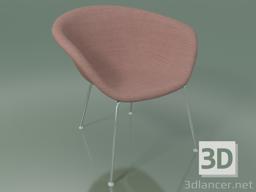 3d модель Лаунж кресло 4232 (4 ножки, с обивкой f-1221-c0614) – превью