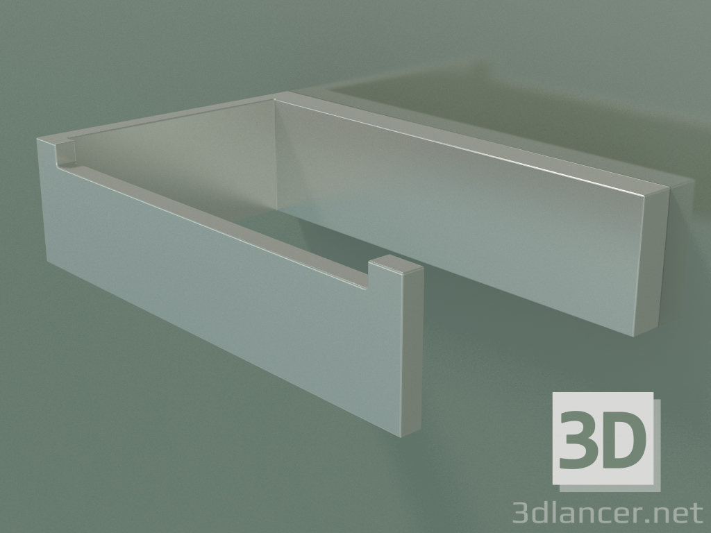 3D Modell Toilettenpapierhalter ohne Deckel (83 500 780-06) - Vorschau