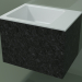 3D modeli Duvara monte lavabo (02R122102, Nero Assoluto M03, L 48, P 36, H 36 cm) - önizleme
