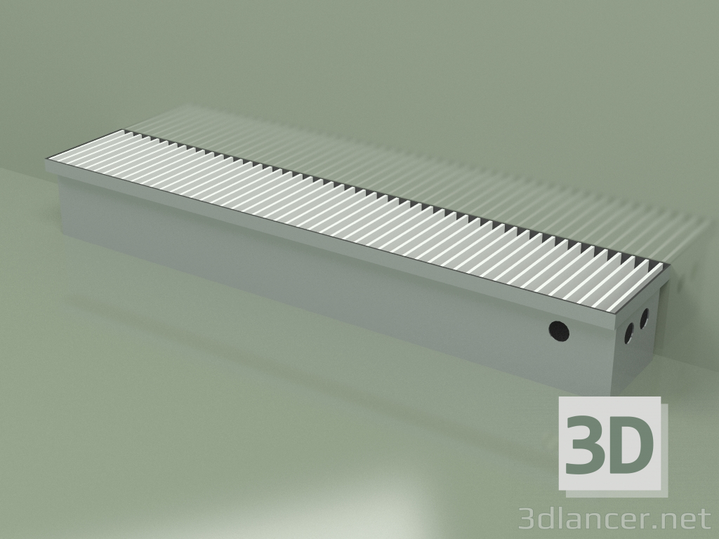 modello 3D Convettore canalizzabile - Aquilo FMK (180x1000x140, RAL 9016) - anteprima