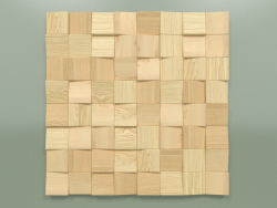 Pixels 2 do painel de madeira