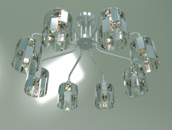 Ceiling chandelier 10101-8 (chrome-clear crystal)