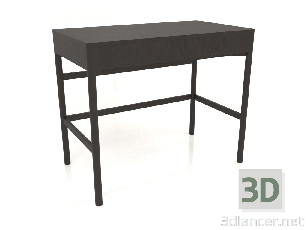 3d model Work table RT 11 (option 2) (1067x600x891, wood brown dark) - preview