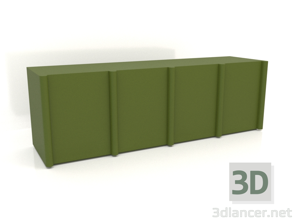 modello 3D Buffet MW 05 (2465х667х798, verde) - anteprima