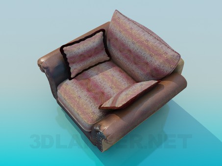 modelo 3D Silla - escuchar modelo 3D Silla - escuchar