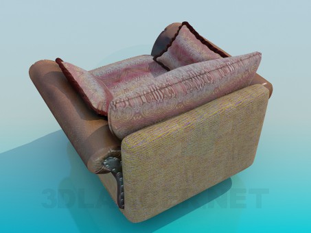 modelo 3D Silla - escuchar modelo 3D Silla - escuchar