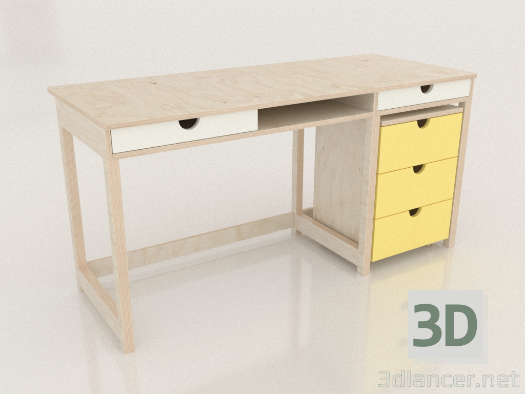 3D Modell MODE T1 Schreibtisch (TCDTA0) - Vorschau
