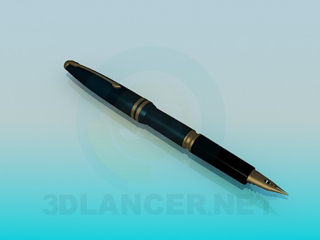3d model Ink pen - preview 3d model Ink pen - preview