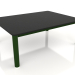 modèle 3D Table basse 70×94 (Vert bouteille, DEKTON Domoos) - preview
