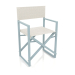 modèle 3D Chaise pliante (Bleu gris) - preview
