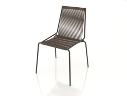 Noel chair (Black Base, Dark Gray Wool)