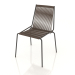 3d model Noel chair (Black Base, Dark Gray Wool) - preview