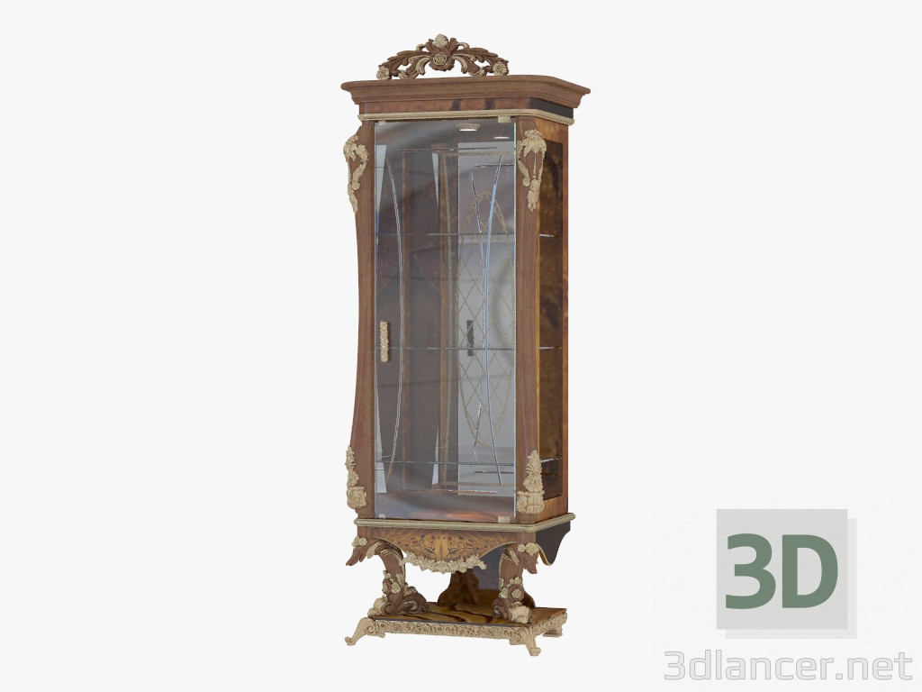 3d model Showcase in classical style 200 - preview