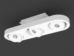 Светодиодный накладной светильник (DL18697_13WW-White)