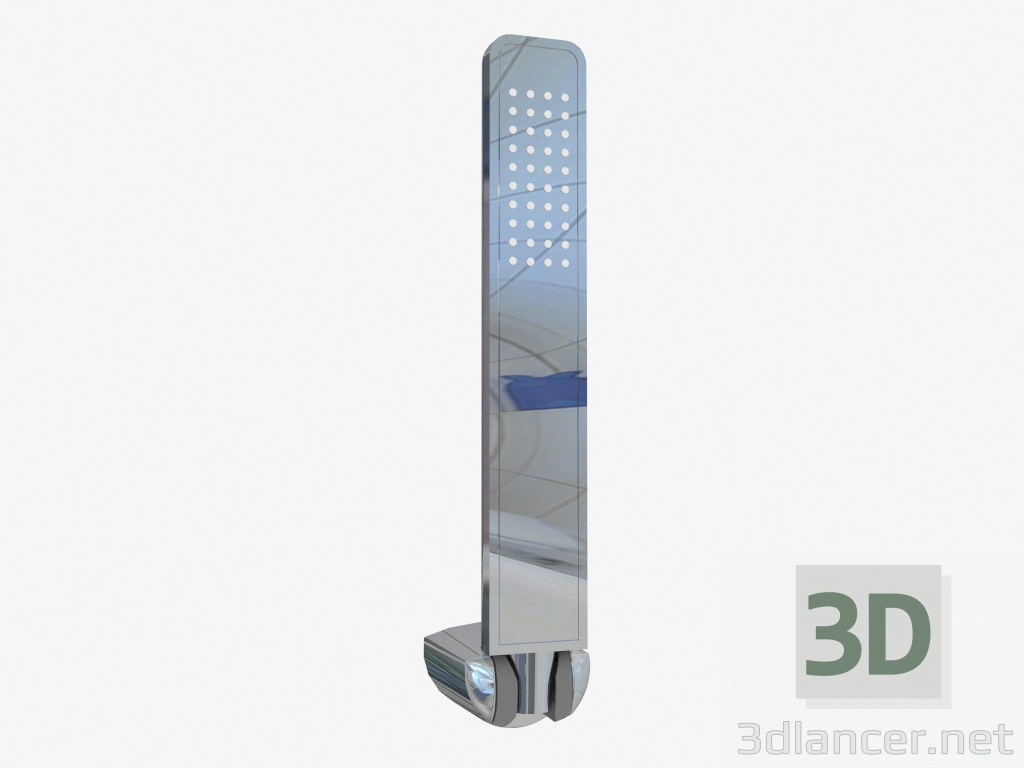 3D modeli Tek nokta duş seti Hiacynt (NQH 041K) - önizleme