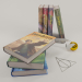 3d Harry Potter Book Series model buy - render 3d Harry Potter Book Series model buy - render