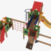3D Modell Kinderspielanlage (4301) - Vorschau