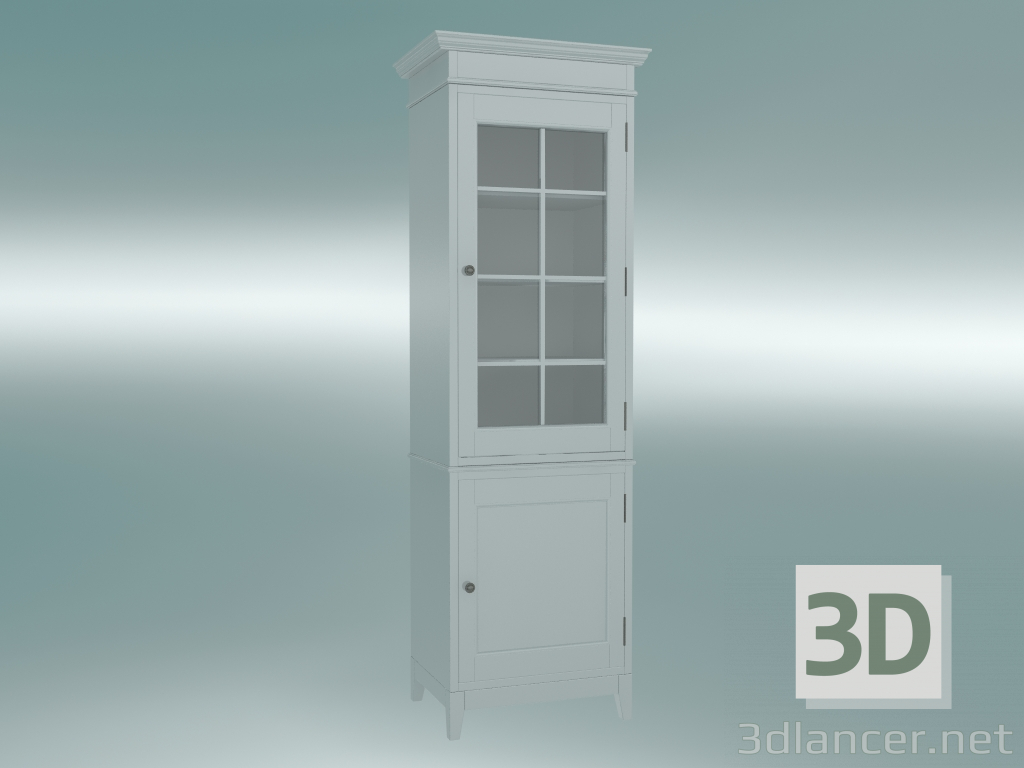 3D Modell Vitrine im Wohnzimmer (DCVG01) - Vorschau