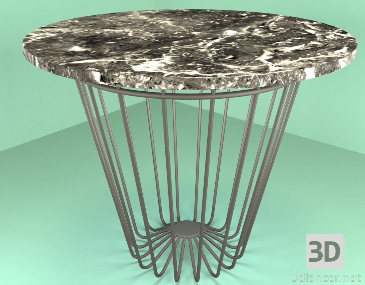 3D modeli Kahve masası - önizleme