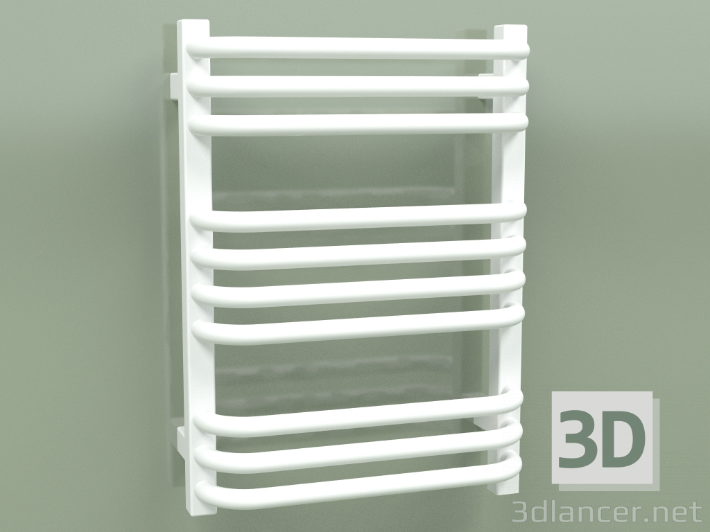 3D modeli Elektrikli ısıtmalı havlu askısı Alex One (WGALN054040-S8-P4, 540x400 mm) - önizleme