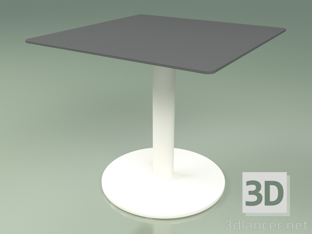 3D Modell Tabelle 001 (Metallmilch, HPL-Grau) - Vorschau