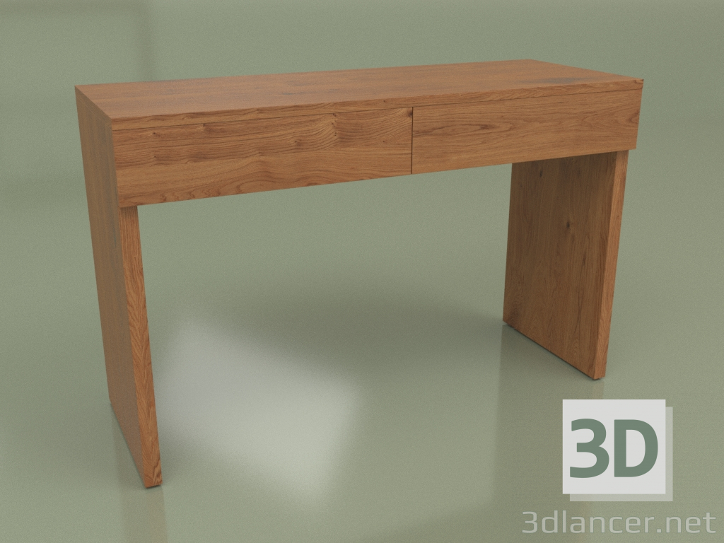 3d model Dressing table Mn 320 (Walnut) - preview