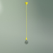 3d model Pendant lamp Colored (yellow) - preview