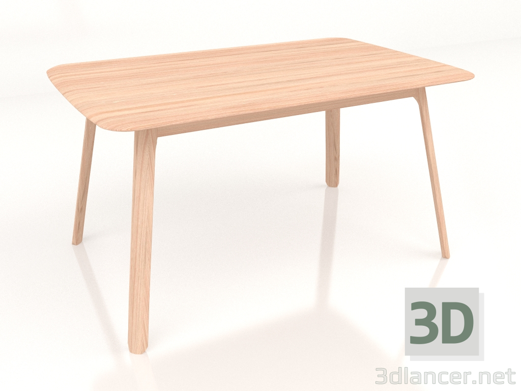 modèle 3D Table à manger Teska 140 - preview