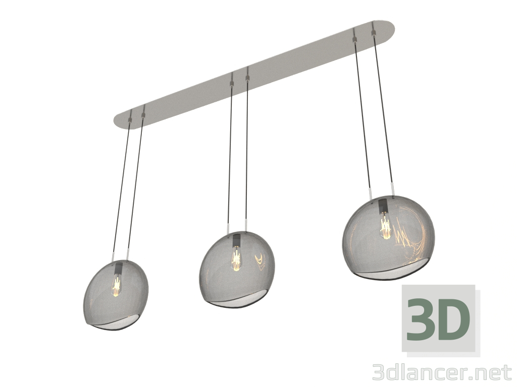3D Modell Pendelleuchte (6189) - Vorschau