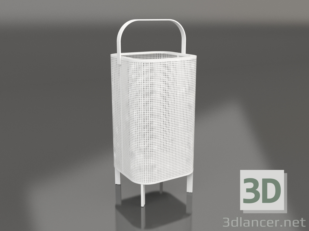 modello 3D Scatola per candele 3 (Bianco) - anteprima