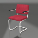 3d model Ridge Rib Kink chair (Red) - preview